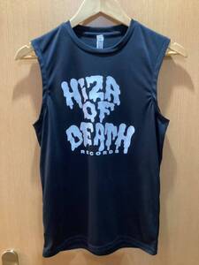 HIZA OF DEATH RECORDS ノースリーブTシャツ S Pizza of death ピザオブデス Hi-STANDARD ハイスタンダード 横山健 YOKOYAMA KEN