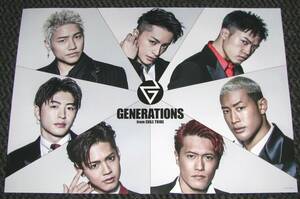 ◆GENERATIONS from EXILE TRIBE [BEST GENERATION] 非売品ポスター