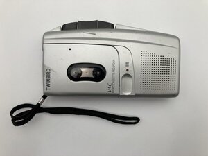 OK-677 ツインバード TWINBIRD マイクロ カセット テープ レコーダー VAC MICRO CASSETTE TAPE RECORDER AV-9156 録音 再生