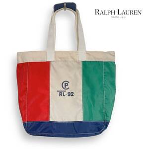 90s Ralph Lauren RL-92 NYLON TOTE ラルフローレン ナイロン トートバッグ ヴィンテージ