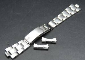 1円～! ROLEX ロレックス 純正巻きブレス 7835 FF257 71年4期 取付幅約19mm SS ヴィンテージ メンズ 腕時計 パーツ 20