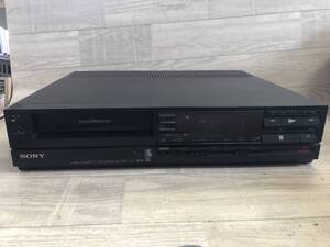 通電確認のみ L-655 SONY ビデオデッキ Betamax【SL-F201】通電確認のみ 動作未確認 ベータ ソニー