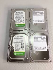 S1408●4台まとめ HDD ハードディスク HITACHI/HCS5C3232SLA380 WesternDigital/WD3200AVVS 【フォーマット済】