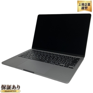 【充放電回数59回】 Apple MacBook Air M2 2022 ノートパソコン 8GB SSD 256GB Sonoma 中古 M9400529