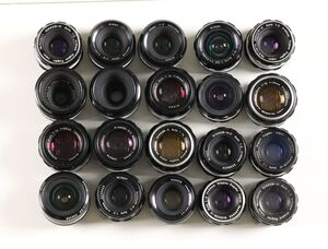 1 20点まとめ Nikon ニコン NIKKOR 50mm 24mm 55mm 他 単焦点レンズ まとめ まとめて 大量セット