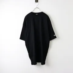 マーブルシュッド marble SUD なまけものワッペン付 半袖ロングTシャツ/ブラック トップス プルオーバー カットソー【2400014164206】