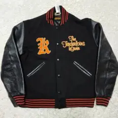 テンダーロイン 05AW T-BASEBALL JACKET レザー メルトン