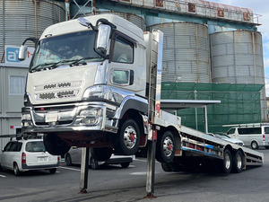 【諸費用コミ】:三菱フソウ スーパーグレート 四国車体 ハイルーフ ラジコン 荷台内寸長さ:924cm 幅:249cm 積載13200kg