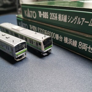 JR205系 JRE233系6000番台 横浜線 2編成セット KATO 10-1224 10-885 ※欠品あり