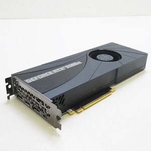 【1円スタート】 ジャンク品 ◇ ZOTAC NVIDIA GeForce RTX 2080 Ti 11G GDDR6 352bit グラフィックボード ビデオカード【2スロット仕様】◇