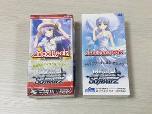 引退品 激熱 ヴァイスシュヴァルツ エンジェルビーツ Angel Beats! Vol.1&Vol.2 拡張パック 未開封BOX シュリンク付き