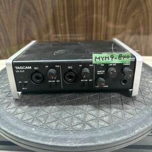 MYM9-840 激安 オーディオインターフェース TASCAM US-2x2 通電未確認 中古現状品 ※3回再出品で処分