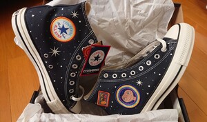 新品未使用品タグ付き コンバース E.T.オールスター CONVERSE ALL STAR JPN 27.5cm USA 9 SPE.BLU SPACE BLUE