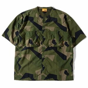 GRIP SWANY SUPPLEX CAMP SHIRT 3.0 GSS-32 グリップスワニー キャンプシャツ ギアショーツ SWD CAMO サイズL 新品