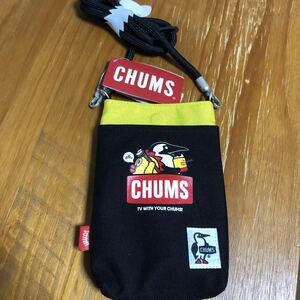 新品タグ付 チャムス そらジロー コラボ ロープショルダーポーチ CHUMS 日テレ 日本テレビ ショルダー ポーチ スマホケース