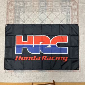 訳あり HRC 特大フラッグ 126 ホンダ フラッグ タペストリー ガレージ装飾 旗 車 ロゴ ガレージフラッグ フラッグ カーショップ ポスター