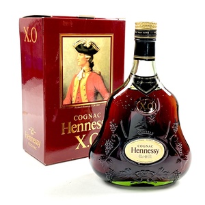 ヘネシー Hennessy XO 金キャップ グリーンボトル 700ml ブランデー コニャック 【古酒】