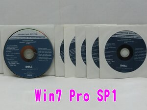 s0463■Windows7　Professional　SP1　32bit　Microsoft　DELL　未開封品含　5枚セット　〒210～