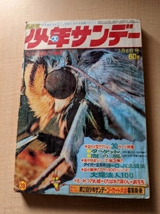 週刊少年サンデー1969年7月6日号/石森章太郎/赤塚不二夫/石井いさみ/楳図かずお/藤子不二雄/水木しげる