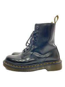 Dr.Martens◆8ホール/ショートブーツ/UK4/BLK/レザー/1480