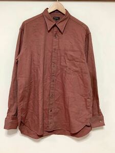 な1435 Paul Smith COLLECTION ポールスミス コレクション 長袖シャツ L レッド系 日本製