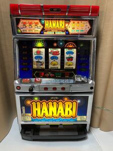 4号機 ハナビ HANABI 花火 パチスロ スロット 実機 動作OK 無段階ボリューム 家庭用電源100V アルゼ パチスロ実機 スロット実機 発送可能