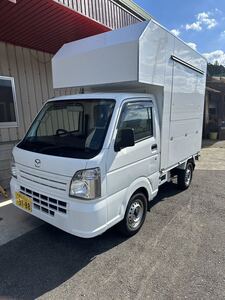 ★新品 実績多数 軽トラ用 キッチンカー シェルBOX 45度仕様　オーダーメイド 製作 移動販売車 フードトラック 受注生産 ★