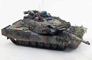 1/35 TIGER MODEL ドイツ レオパルト ⅡRⅡ主力戦車 組立塗装済完成品
