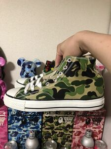 BAPESTA CONVERSE ハイカットスニーカー コンバース A BATHING APE