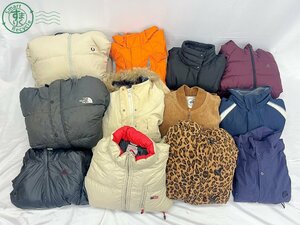 2407604998　■ アウター ダウンジャケット コート 12点まとめ売り アディダス THE NORTHFACE VINVERT 他 防寒 上着 中古