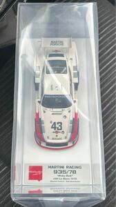 1/43 メイクアップ　アイドロン ポルシェ　935 78 EM 327 PORSCHE 935/78 MARTINI PORSCHE 24h Le Mans 1978 8th Moby Dick #43 