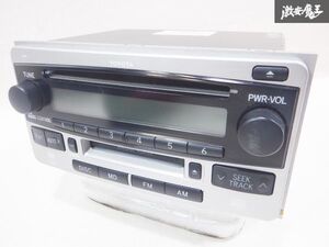 トヨタ 純正 カーオーディオ CD MD プレーヤー デッキ 86120-58010 122000-4530A101 即納 棚27A