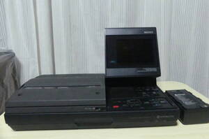 日立製作所 ラップトップ型 ポータブルテレビデオ VT-LC50 VHS Hi-Fi 液晶テレビデオ