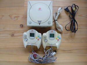 現状品 通電のみ確認済 SEGA Dreamcast HKT-3000 DC セガ ドリームキャスト コントローラー セット ゲーム機 激安1円スタート