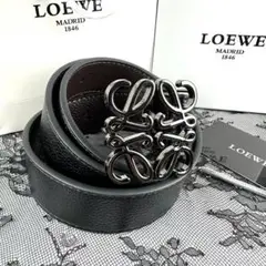 大人気 LOEWE ロエベ レザー ベルト 男女兼用