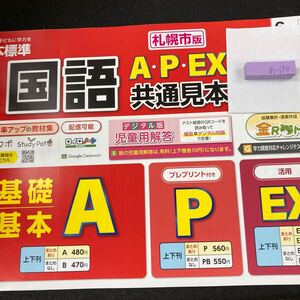 あー130 国語A・P・EX 前期 ６年 日本標準 問題集 プリント 学習 ドリル 小学生 漢字 算数 テキスト テスト用紙 教材 文章問題 計算※7