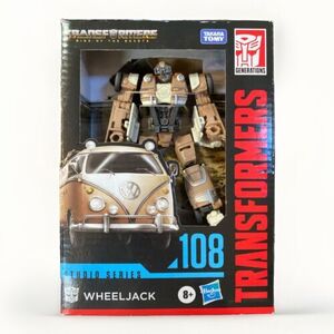 Transformers Studio Series Rise of the Beasts Wheeljack #108 VW Bus New [B4] 海外 即決