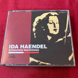 イダ・ヘンデル / イダ・ヘンデルの芸術 ヴァイオリン IDA HAENDEL SUPRAPHON RECORDINGS クラシックCD 3CD