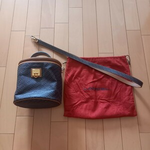 LANCEL PARIS ランセル ショルダーバッグ バニティ old ストラップ レザー