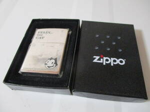 未使用　FELIX THE CAT フィリックス　ZIPPO　ジッポ　オイルライター　ローライダー　USDM　US　アメリカ 雑貨 ビンテージ　当時物　レア