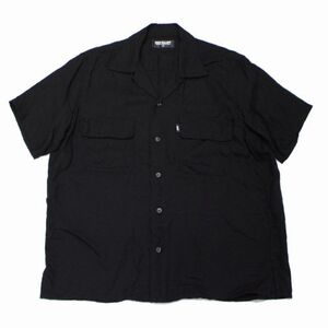 RUDE GALLERY ルード ギャラリー 24SS WFLAP BOWLING SHIRT 半袖シャツ 2 ブラック