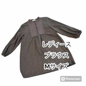 ナチュラル系 レディース長袖 Mサイズ 美品