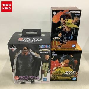 1円〜 未開封含 ONE PIECE 一番くじ ラストワン賞 若かりし頃のモンキー・D・ガープ MASTERLISE C賞 エースBATTLEフィギュア 他