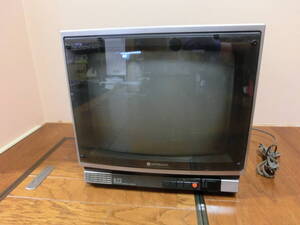 日立カラーテレビ C14-B22 ブラウン管 1985年製 昭和 レトロ アンティーク HITACHI テレビ カラーテレビ REMOTE CONTROL SYSTEM 