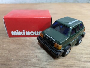 mikihouse ミキハウス ミニカー ROVER 100 16-1112-174 1200 現状品