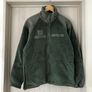 (k) 16年 US ARMY ECWCS GENⅢ M-R PAKHAM フリース ジャケット ミリタリー グリーン 緑 カーキ 