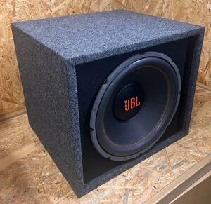 JBL 12SWMS350 セット サブウーファー ウーハーボックス12インチ カースピーカー カーオーディオ カーステレオ 外向き 重低音