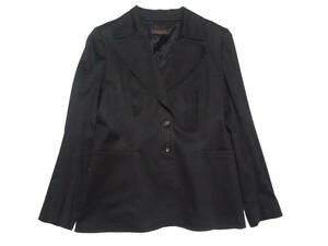 エスカーダ ESCADA スーツ ジャケット パンツ レディース 黒 ブラック ウール コットン