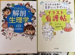 のほほん解剖生理学・イラスト看護帖セット