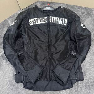 未使用 SPEED and STRENGTH TRIAL BY FIRE MSH JKT メッシュプロテクタージャケット サイズS ブラック